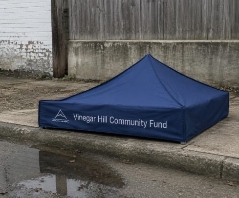 Promotional custom canopy tents with company logo